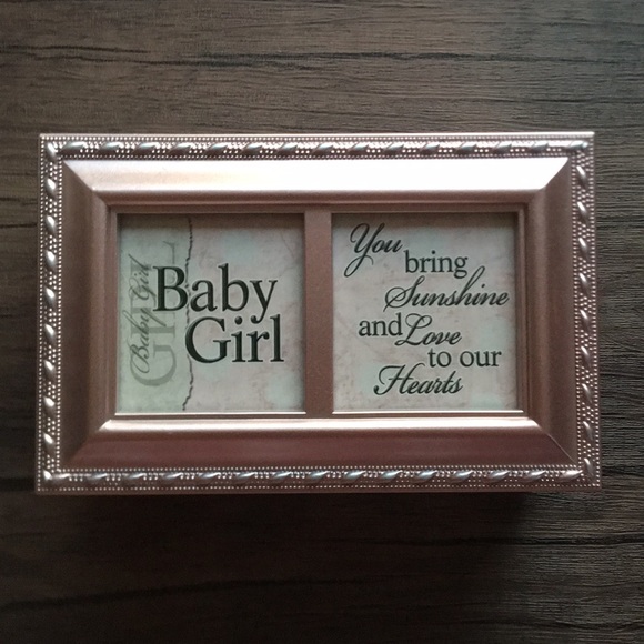 NEW Jewelry / Music Box in a Champagne Pink - Picture 3 of 6